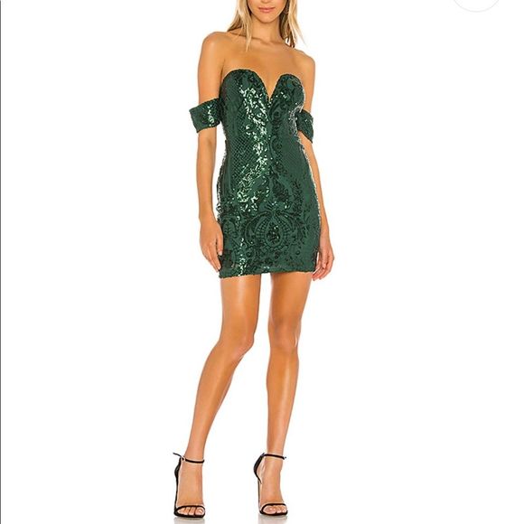 superdown Dresses & Skirts - NWT superdown Aurelian Sequin Mini Dress